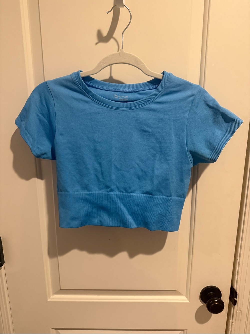 Women’s OFFLINE by Aerie Sidewalk Seamless Cropped T-Shirt